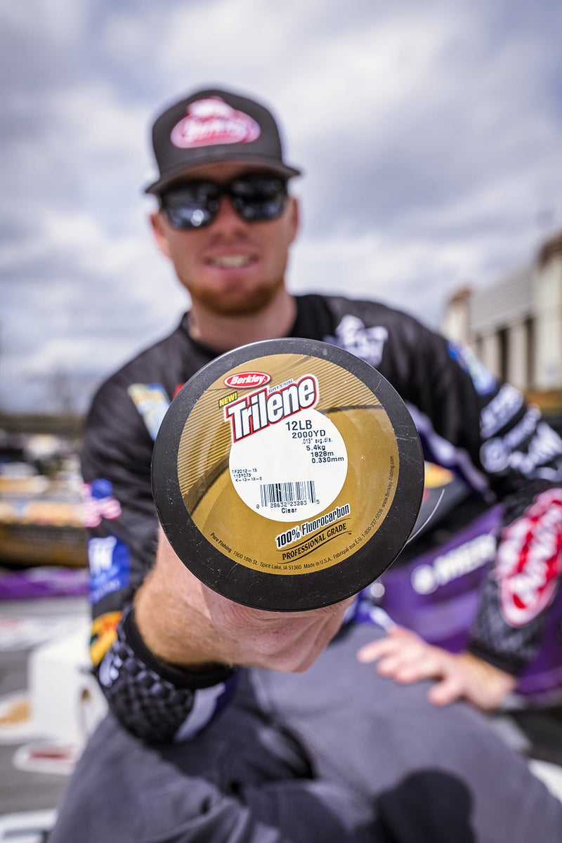 Berkley TrileneÂ® 100% Fluorocarbon, Clear, 12lb | 5.4kg, 110yd | 100m Fishing Line, Suitable for Freshwater Environments - Image 4